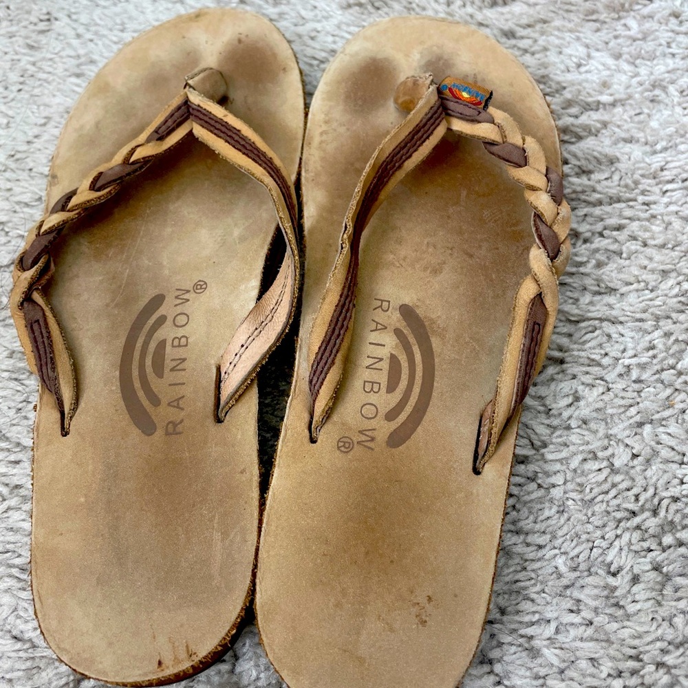 Slightly used sandals. Only worn a few times in excellent condition.
